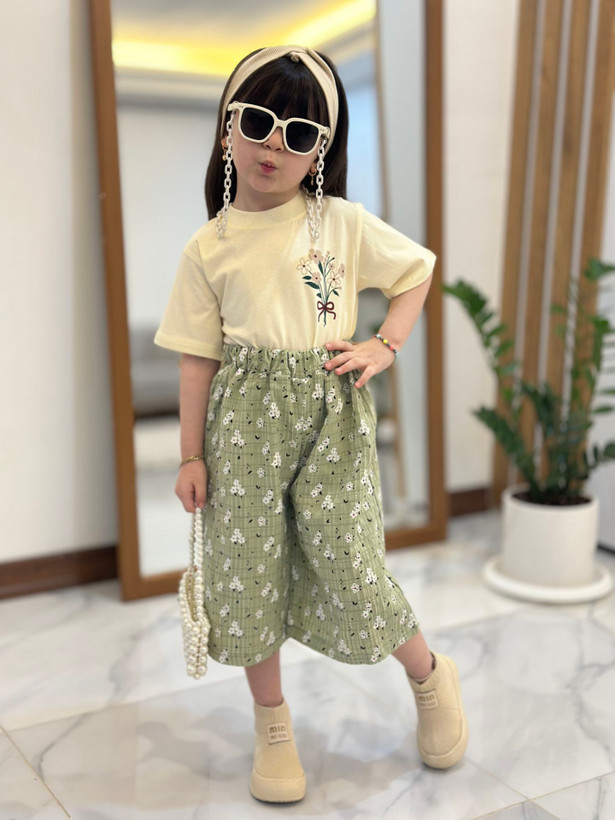 تیشرت شلوارک گلگلی۲۴۸