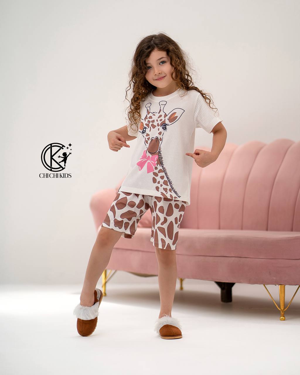 تیشرت شلوارک زرافه ۳۲۸
